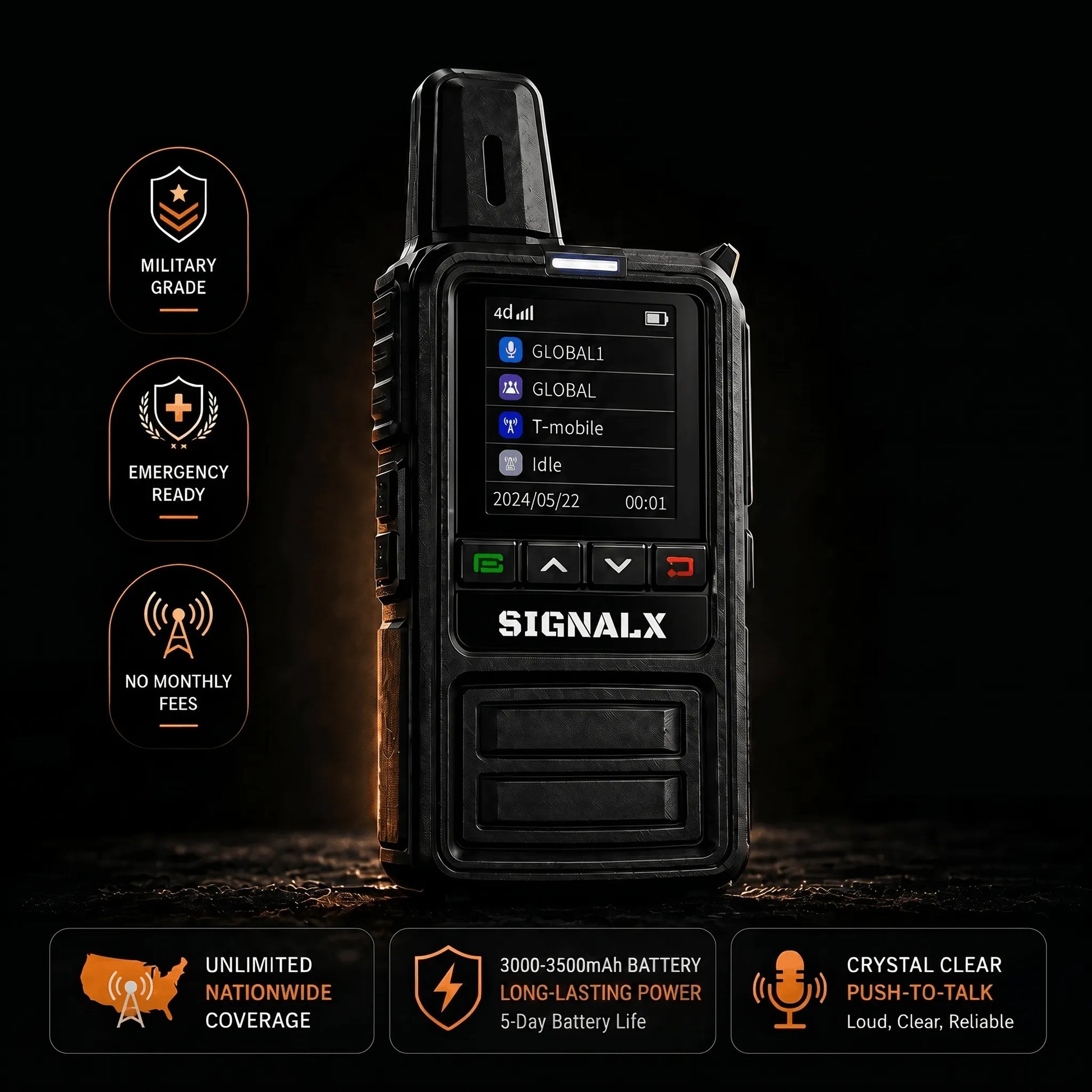 Tactical SignalX - Nationwide LTE Push-to-Talk Radio