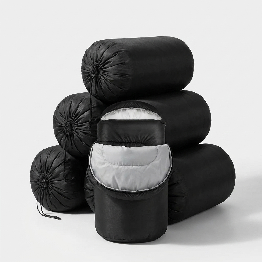 Family bundle of Emergency Sleeping Bags in stuff sacks
